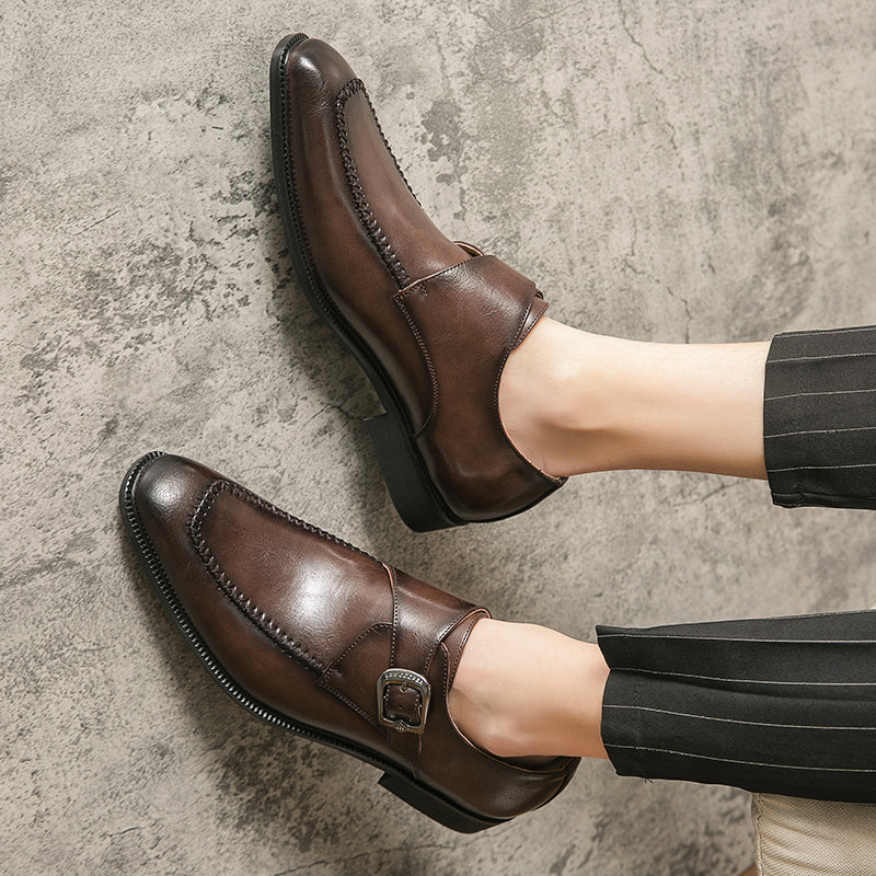Stilvolle Freizeitschuhe für Herren, leichte formelle Stiefel | 2888-3 