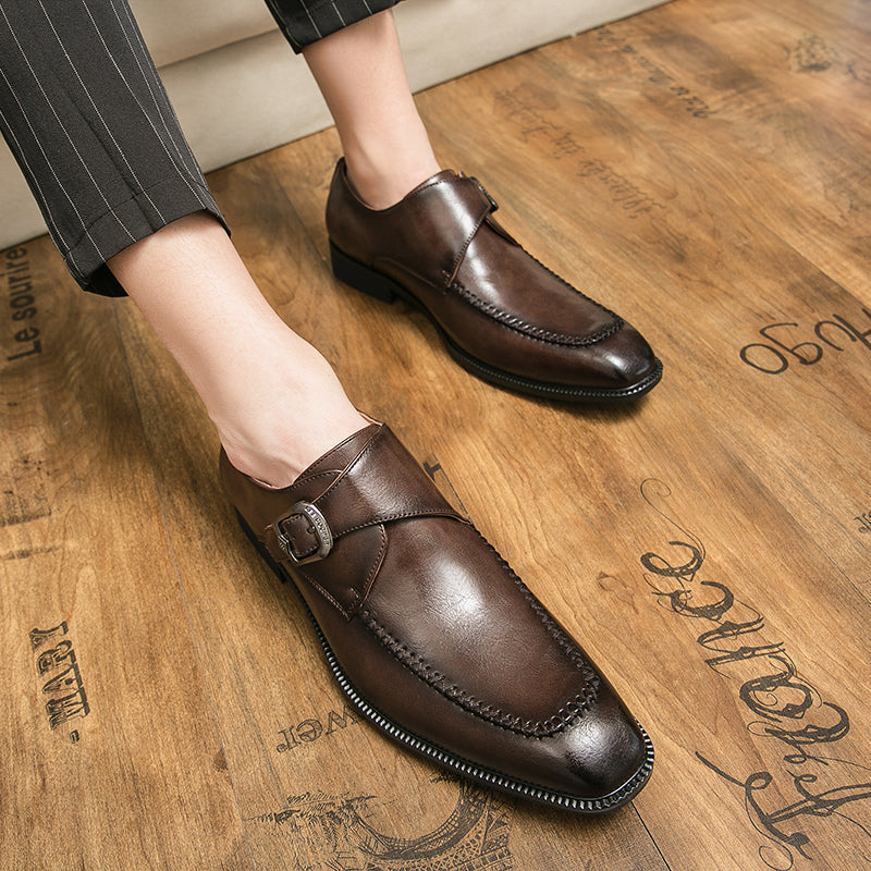 Stilvolle Freizeitschuhe für Herren, leichte formelle Stiefel | 2888-3 