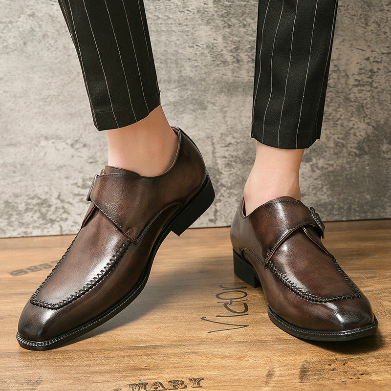 Stilvolle Freizeitschuhe für Herren, leichte formelle Stiefel | 2888-3 