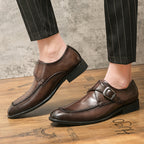 Stilvolle Freizeitschuhe für Herren, leichte formelle Stiefel | 2888-3 
