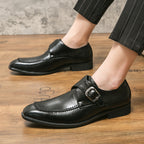 Stilvolle Freizeitschuhe für Herren, leichte formelle Stiefel | 2888-3 