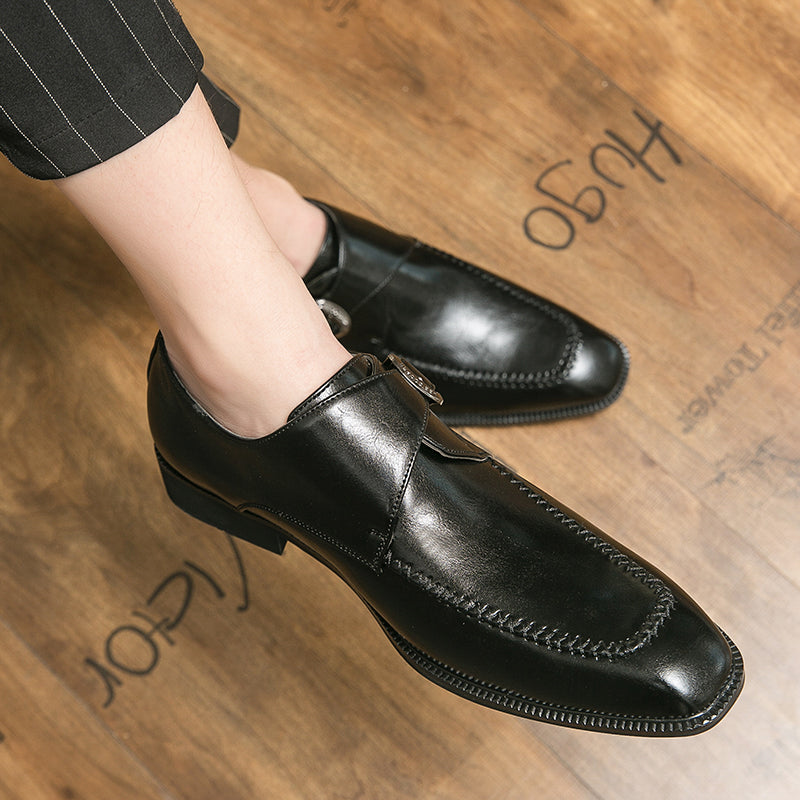 Stilvolle Freizeitschuhe für Herren, leichte formelle Stiefel | 2888-3 