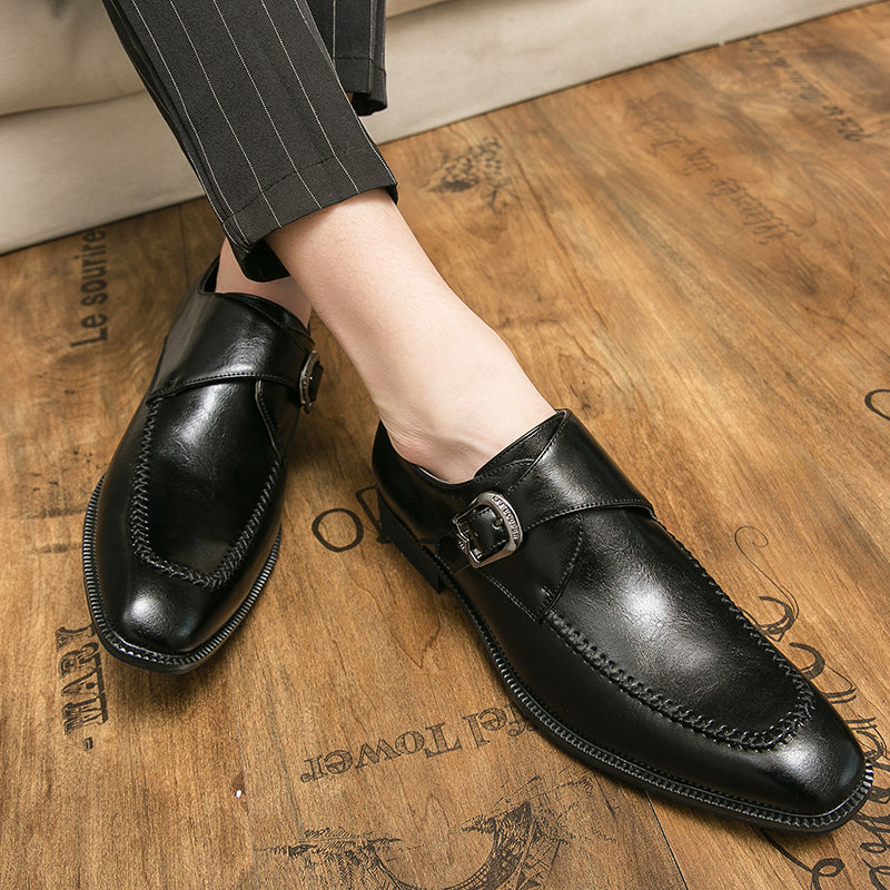 Stilvolle Freizeitschuhe für Herren, leichte formelle Stiefel | 2888-3 