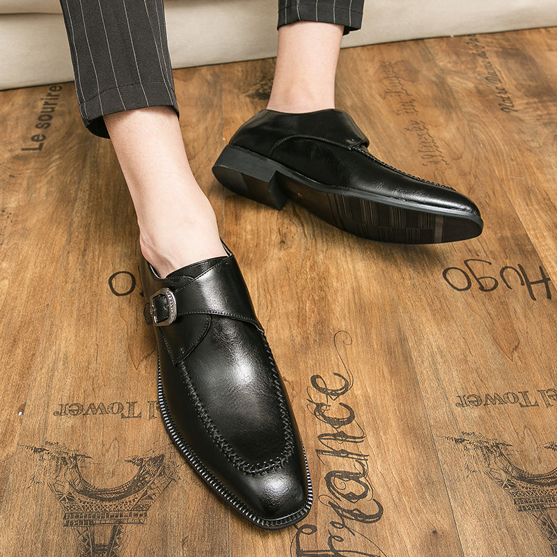 Stilvolle Freizeitschuhe für Herren, leichte formelle Stiefel | 2888-3 