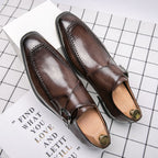 Stilvolle Freizeitschuhe für Herren, leichte formelle Stiefel | 2888-3 