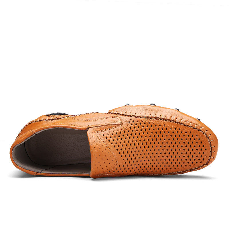 Mocassins plats en maille style été pour hommes | K626 