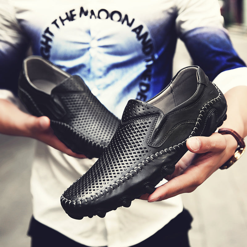 Mocassins plats en maille style été pour hommes | K626 