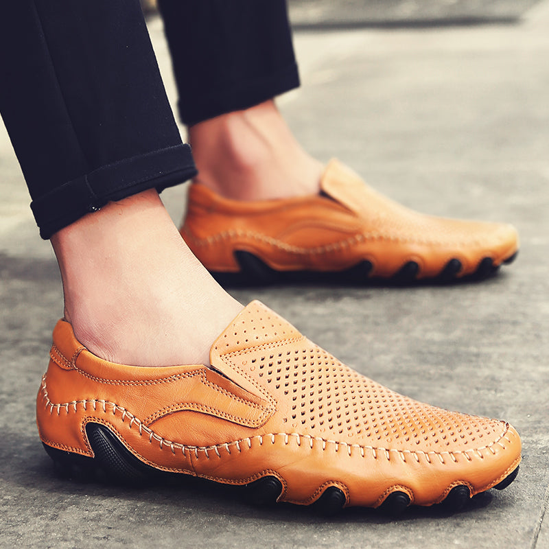 Mocassins plats en maille style été pour hommes | K626 