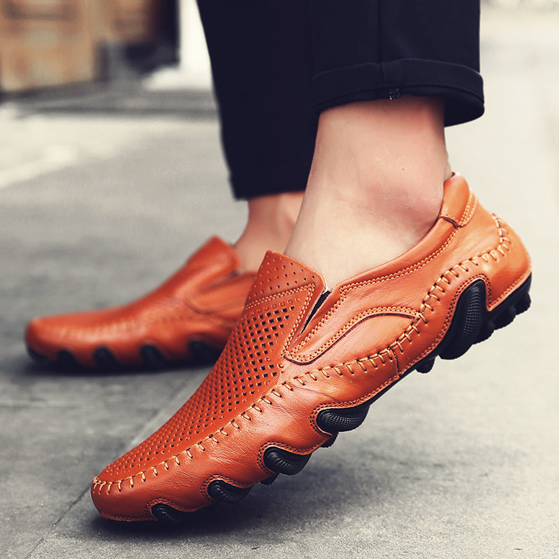 Mocassins plats en maille style été pour hommes | K626 