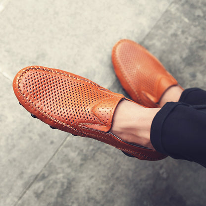 Mocassins plats en maille style été pour hommes | K626 