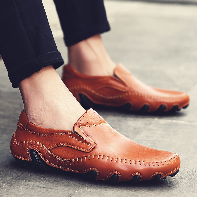 Mocassins plats en maille style été pour hommes | K626 