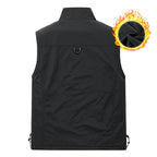 Ärmellose Herrenjacke mit mehreren Taschen | 8066A