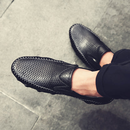 Mocassins plats en maille style été pour hommes | K626 