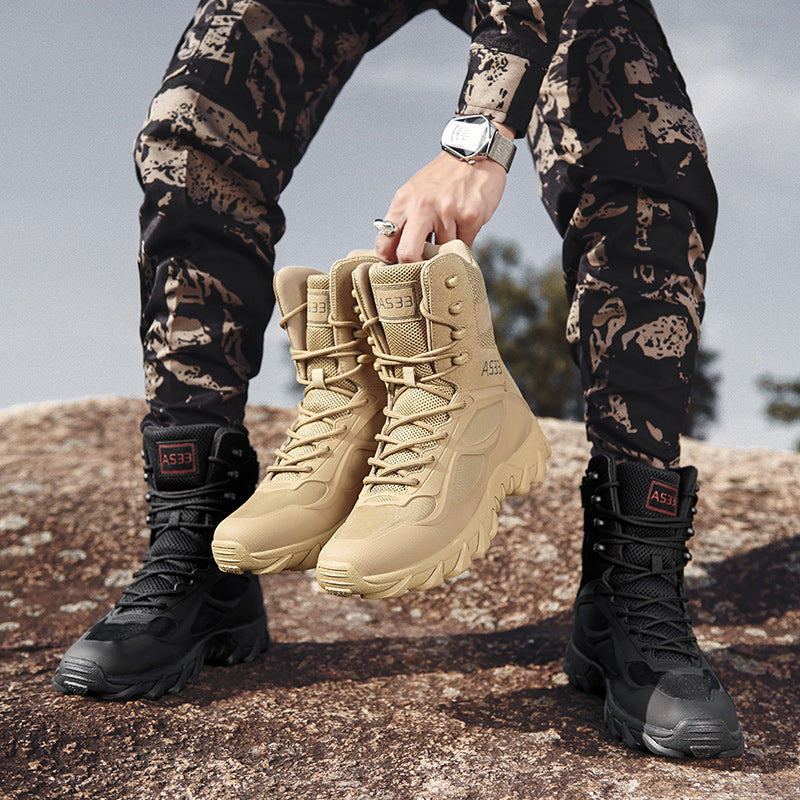 Army Combo Taktische Schuhe Militärstiefel mit seitlichem Reißverschluss | 6671