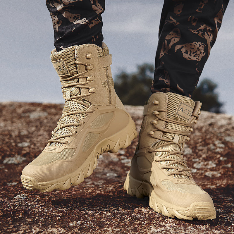 Army Combo Taktische Schuhe Militärstiefel mit seitlichem Reißverschluss | 6671