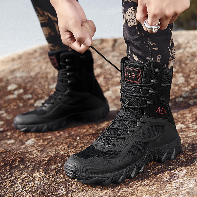 Army Combo Taktische Schuhe Militärstiefel mit seitlichem Reißverschluss | 6671