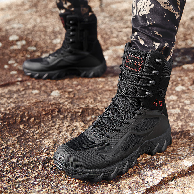 Army Combo Taktische Schuhe Militärstiefel mit seitlichem Reißverschluss | 6671
