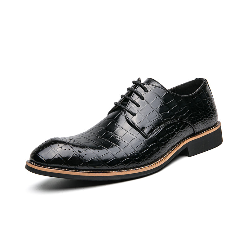 Herren Freizeit Hochzeitsstiefel Formelle Schnürschuhe Brogue | 681-29 