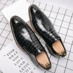 Herren Freizeit Hochzeitsstiefel Formelle Schnürschuhe Brogue | 681-29 