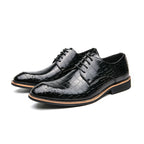 Herren Freizeit Hochzeitsstiefel Formelle Schnürschuhe Brogue | 681-29 