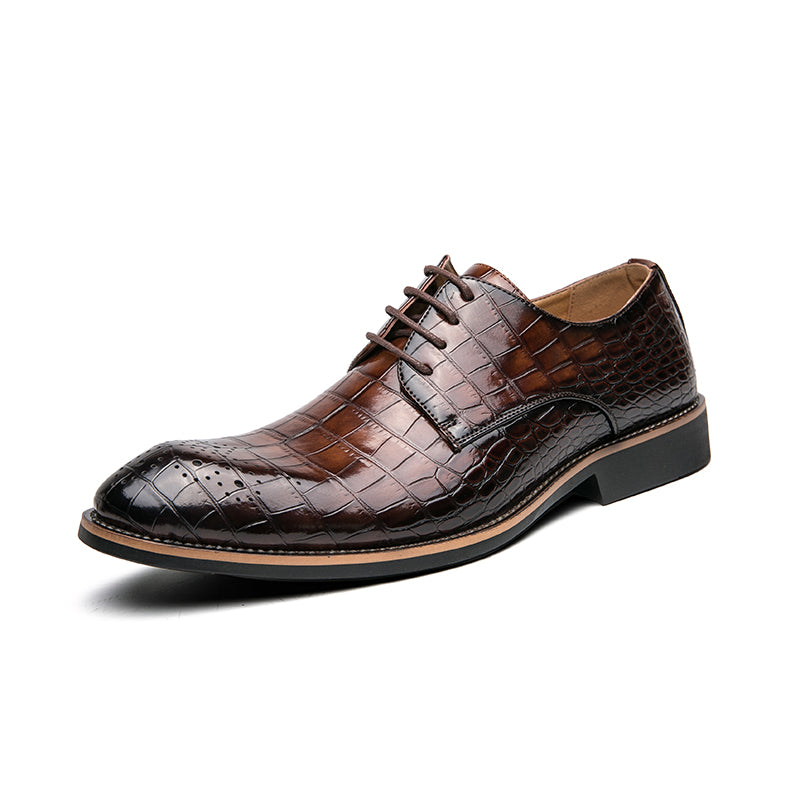 Herren Freizeit Hochzeitsstiefel Formelle Schnürschuhe Brogue | 681-29 