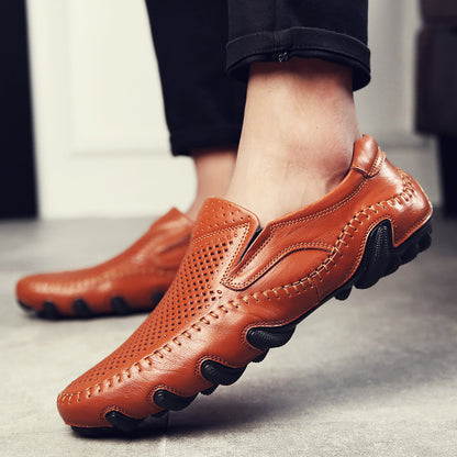 Mocassins plats en maille style été pour hommes | K626 