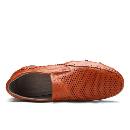 Mocassins plats en maille style été pour hommes | K626 