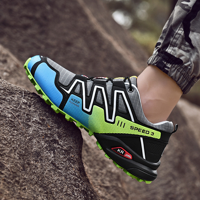 Herren Outdoor Trail Running Schuhe Rutschfeste Trail Wanderschuhe -8-3