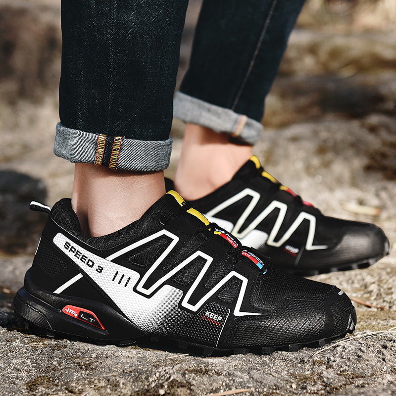 Herren Outdoor Trail Running Schuhe Rutschfeste Trail Wanderschuhe -8-3