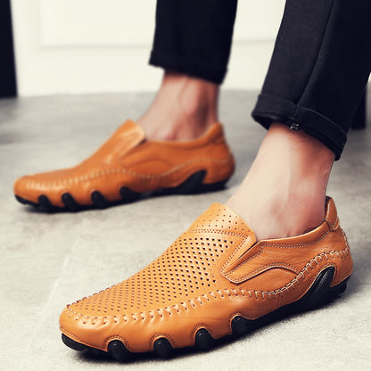 Mocassins plats en maille style été pour hommes | K626 