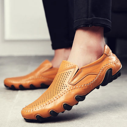 Mocassins plats en maille style été pour hommes | K626 