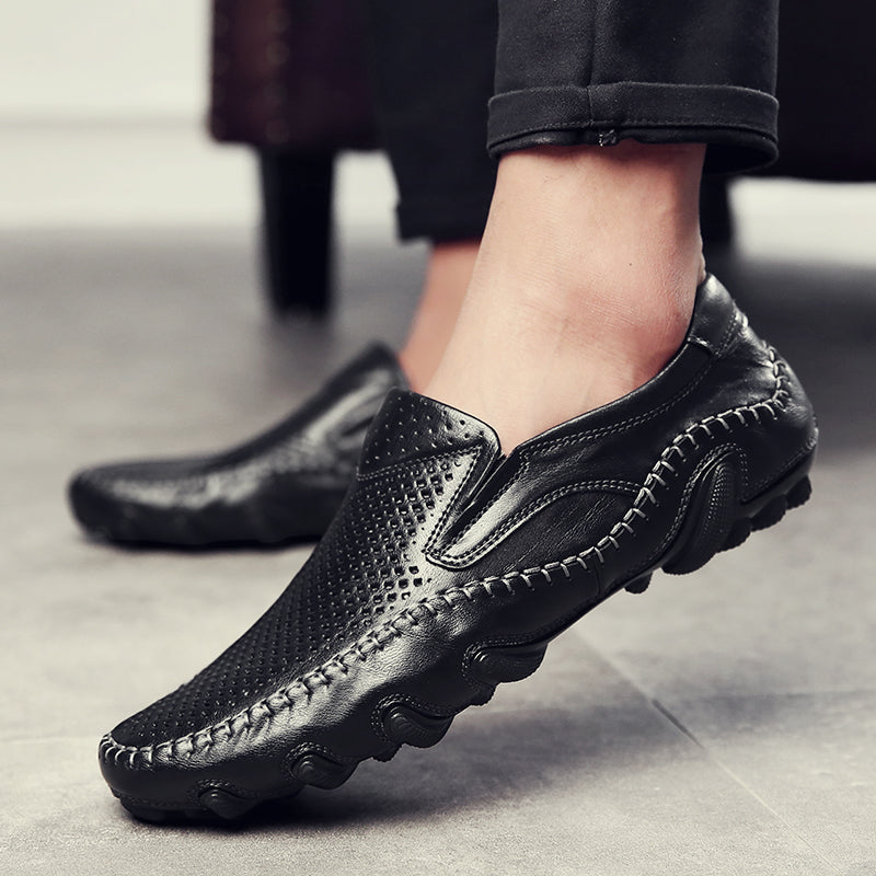 Mocassins plats en maille style été pour hommes | K626 