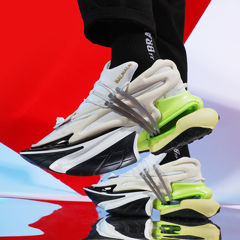 Unisex-Schuhe im Raumschiff-Stil, modische und trendige Sneakers, hochwertige Sport- und Outdoor-Sneaker | 8859