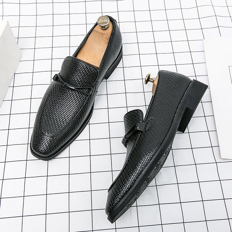 Men's Loafer Soft Penny Formal Patent Leather Dress Shoes | 8120