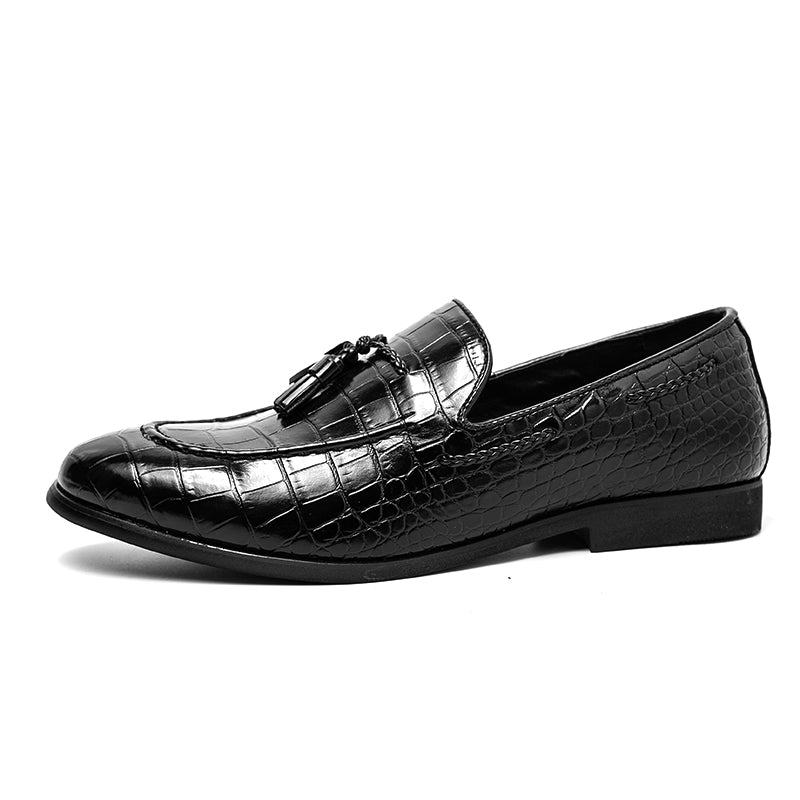 Mocassins souples pour hommes, chaussures en cuir, style été | 7931 