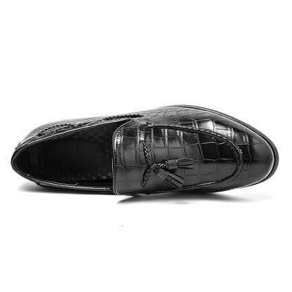 Mocassins souples pour hommes, chaussures en cuir, style été | 7931 