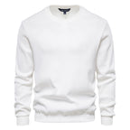 Herren Casual Slim Fit Basic Strick Thermo Rundhals Pullover-98505