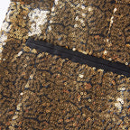 Herrenmode, allmähliche Veränderung der Farbe, Pailletten, Anzugjacke | A102