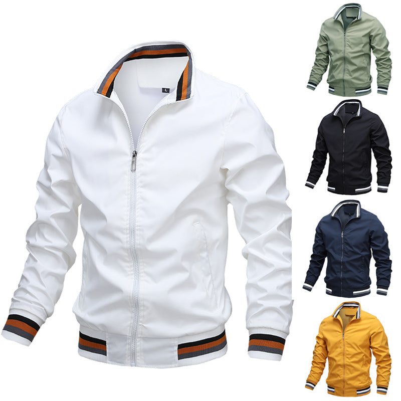 Veste Bomber Coupe-Vent Légère Manteau Actif Homme | B10