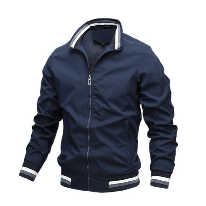 Veste Bomber Coupe-Vent Légère Manteau Actif Homme | B10