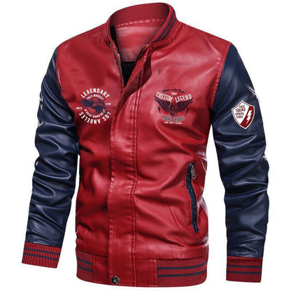 Mens Baseball Bomber Jacket Vintage Sweatshirt Casual Unisex Streetwear Coats |7011-A