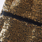 Herrenmode, allmähliche Veränderung der Farbe, Pailletten, Anzugjacke | A102