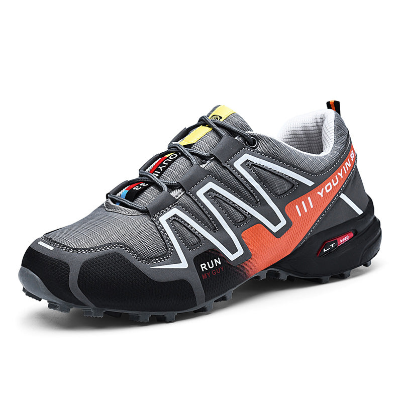 Chaussures de course sur sentier pour hommes Baskets de randonnée en plein air -8-2