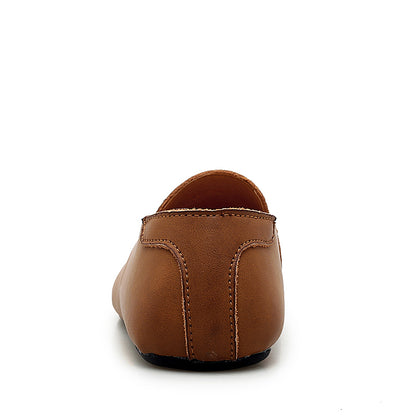 Mocassins élégants pour hommes Chaussures en cuir avec broderie d'abeille pour hommes | 597 