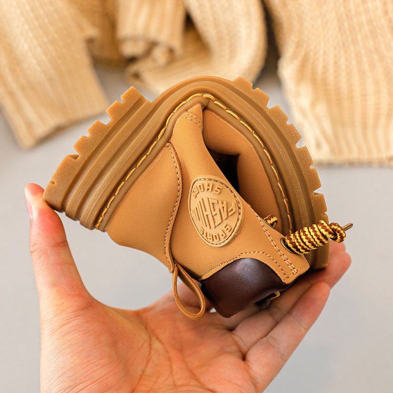 Klassischer, wasserdichter, bequemer Arbeitsstiefel mit Reißverschluss für Kinder (Kleinkind/Kleinkind/Großkind) | XA7000