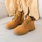 Klassischer, wasserdichter, bequemer Arbeitsstiefel mit Reißverschluss für Kinder (Kleinkind/Kleinkind/Großkind) | XA7000