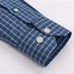 Herren Dünn Kariert Baumwolle Casual Slim Fit Langarm Button Down Hemden Frühling Sommer | MC-2228