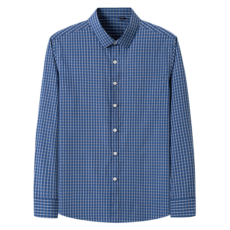 Herren Dünn Kariert Baumwolle Casual Slim Fit Langarm Button Down Hemden Frühling Sommer | MC-2228