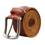 Echter Herren-Ledergürtel, 1 1/2" mit Vollnarbenleder | N8080 