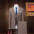 Posh Herren 3-teiliger Anzug Smart Fit Ein-Knopf-Smoking-Set Hochzeits- und Partykleid | 96031-A418